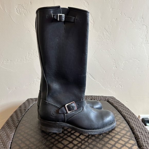 Sonora Double H Motorcycle Engineer Boots Size 8.5 E - Picture 6 of 9
